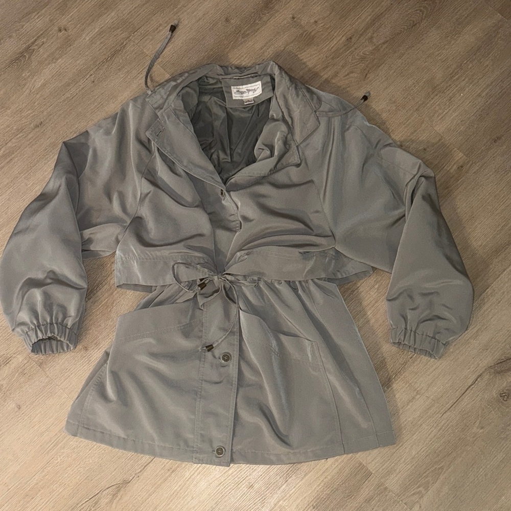 Giorgio Morandi green grey  Trench Coat
